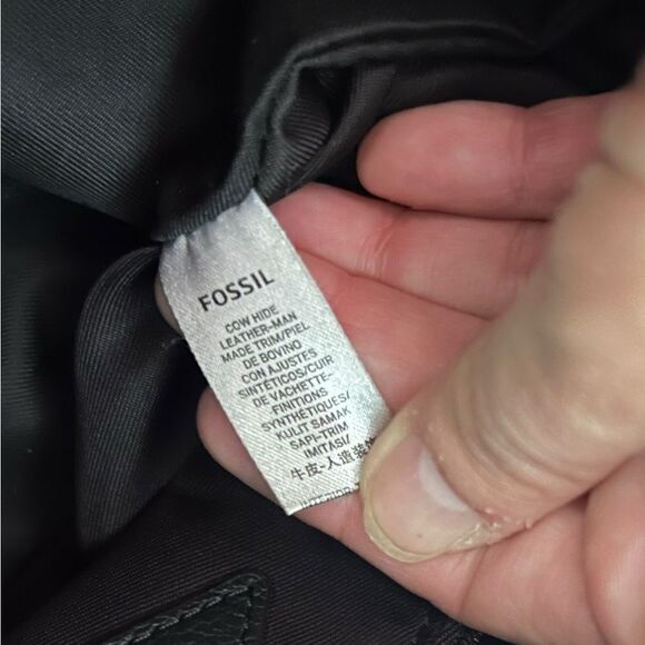 Fossil Fiona Black Crossbody - Picture 10 of 10
